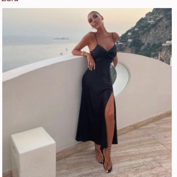 ZARA slip dress NWT$49.90 jetset slip dress - Picture 10 of 10